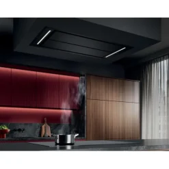 7000 SilenceTech Plafondafzuigkap 120 cm Mat zwart