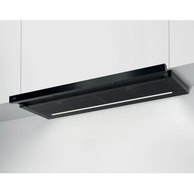7000 SilenceTech - Vlakscherm afzuigkap 90 cm Zwart
