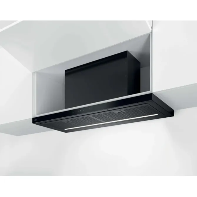 7000 SilenceTech - Vlakscherm afzuigkap 90 cm Zwart