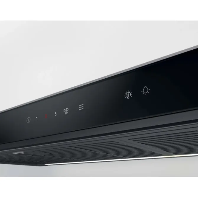 7000 SilenceTech - Vlakscherm afzuigkap 90 cm Zwart
