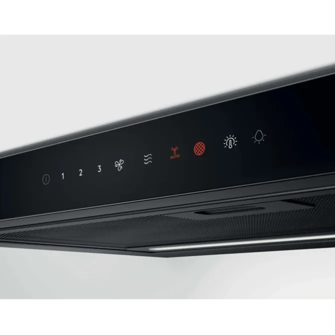 7000 SilenceTech - Vlakscherm afzuigkap 90 cm Zwart