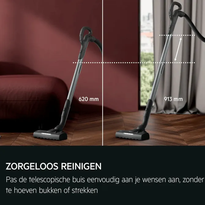 Sledestofzuiger met zak AEG 8000 Stofzuiger Met stofzak - 69 dB