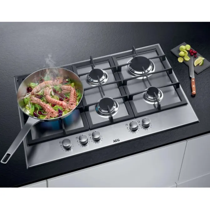 3000 Slim line Gaskookplaat 75 cm