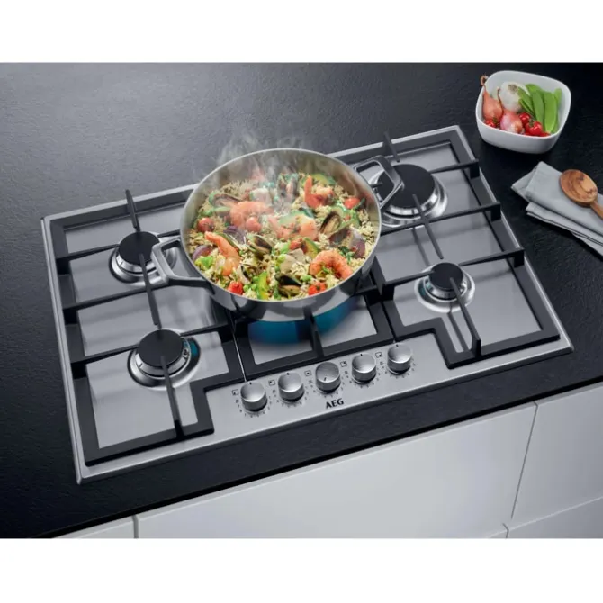 3000 Slim line Gaskookplaat 75 cm