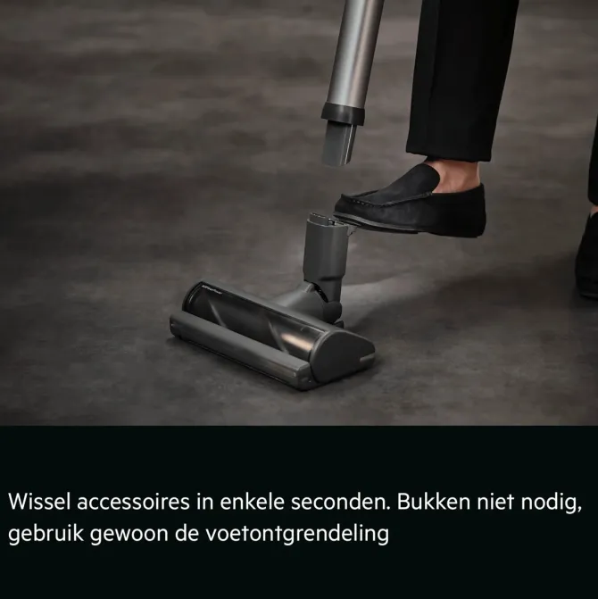 9000 Steelstofzuiger tot 90 min gebruiksduur