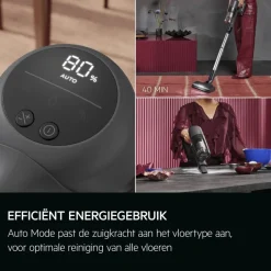 7000 Steelstofzuiger tot 50 min gebruiksduur