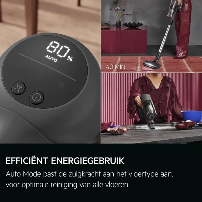 7000 Steelstofzuiger tot 50 min gebruiksduur