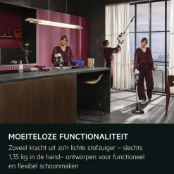 7000 Steelstofzuiger tot 50 min gebruiksduur