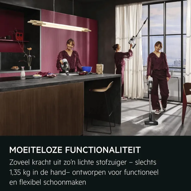 7000 Steelstofzuiger tot 50 min gebruiksduur