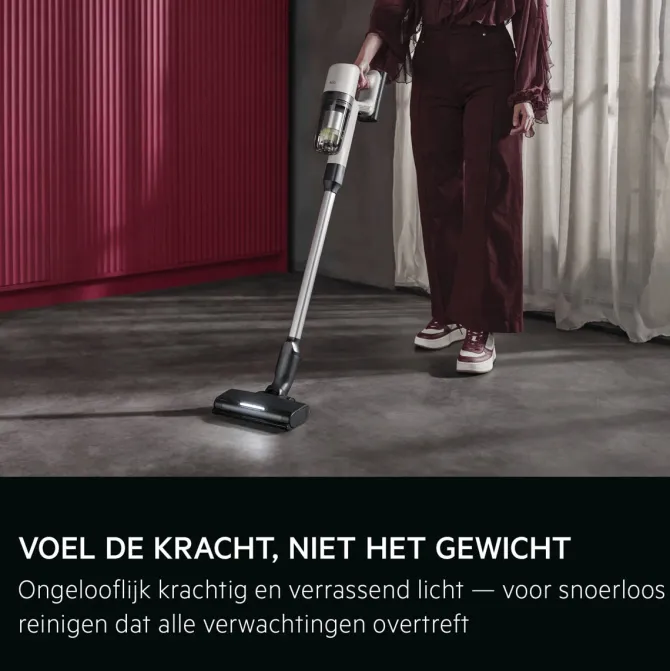 7000 Steelstofzuiger tot 50 min gebruiksduur