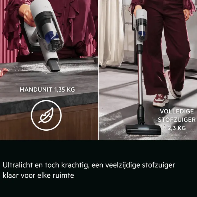 7000 Steelstofzuiger tot 50 min gebruiksduur