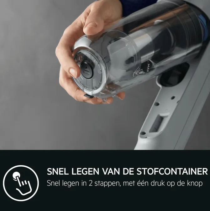 7000 Steelstofzuiger tot 50 min gebruiksduur