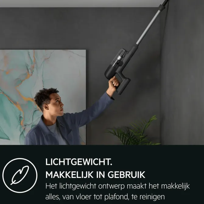 7000 Steelstofzuiger tot 50 min gebruiksduur