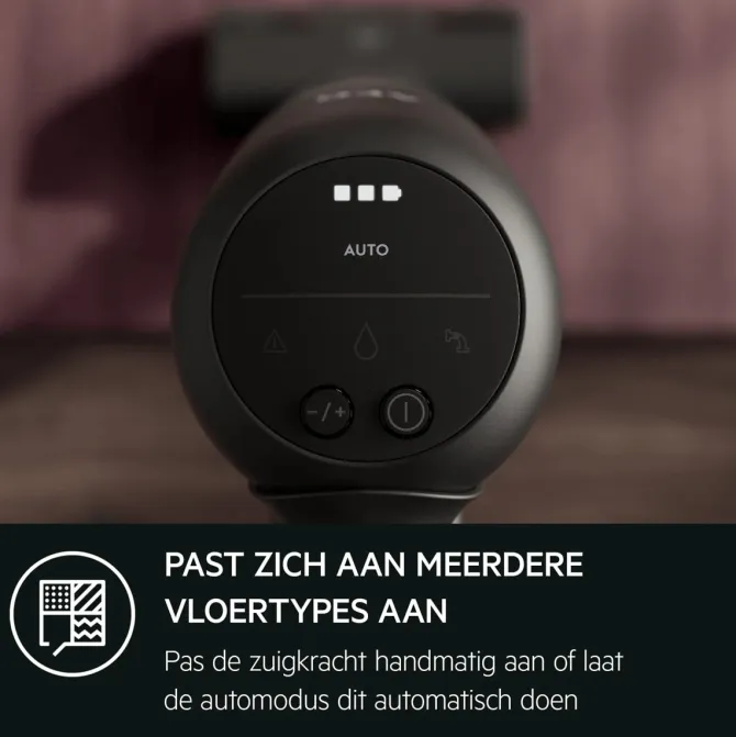 7000 Steelstofzuiger tot 50 min gebruiksduur