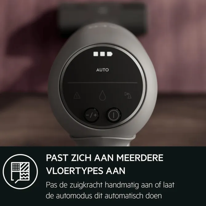 7000 Steelstofzuiger tot 50 min gebruiksduur