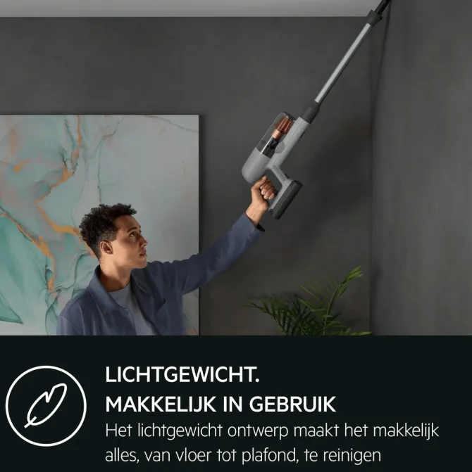 7000 Steelstofzuiger tot 50 min gebruiksduur