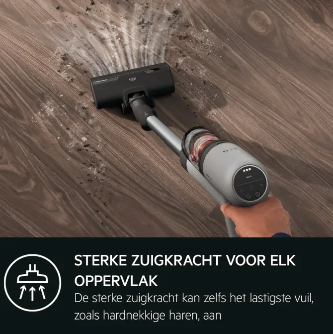 7000 Steelstofzuiger tot 50 min gebruiksduur