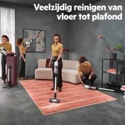 6000 Steelstofzuiger tot 50 min gebruiksduur