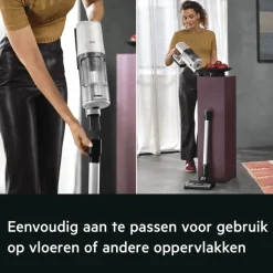 6000 Steelstofzuiger tot 50 min gebruiksduur
