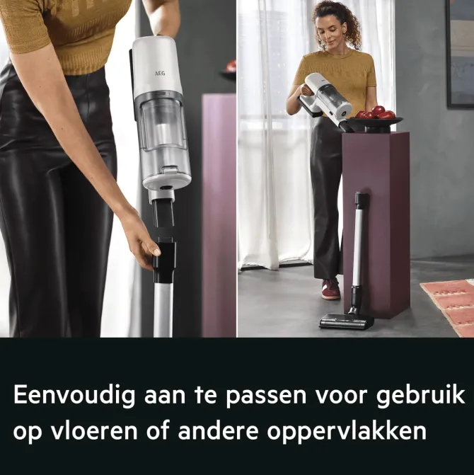 6000 Steelstofzuiger tot 50 min gebruiksduur