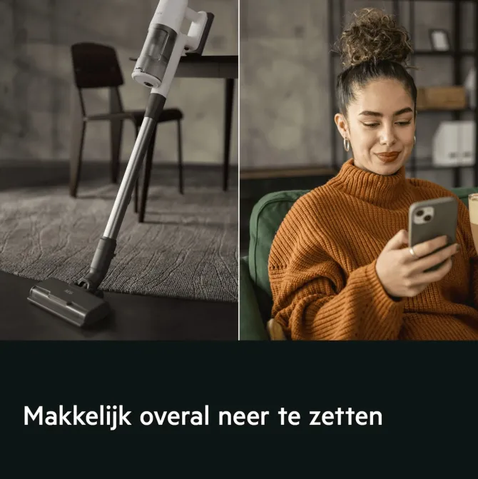 6000 Steelstofzuiger tot 50 min gebruiksduur