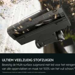 8000 Steelstofzuiger tot 80 min gebruiksduur