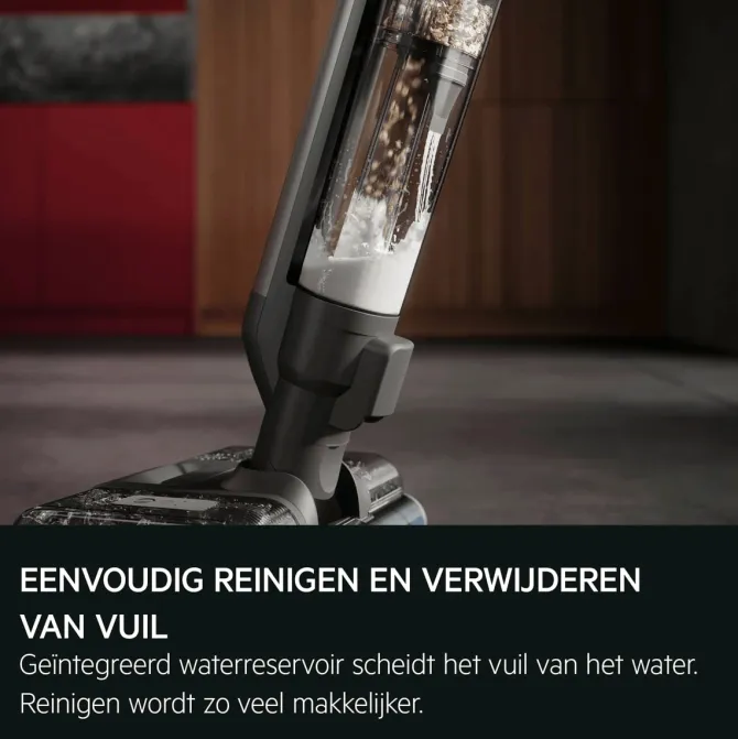 8000 Steelstofzuiger tot 80 min gebruiksduur