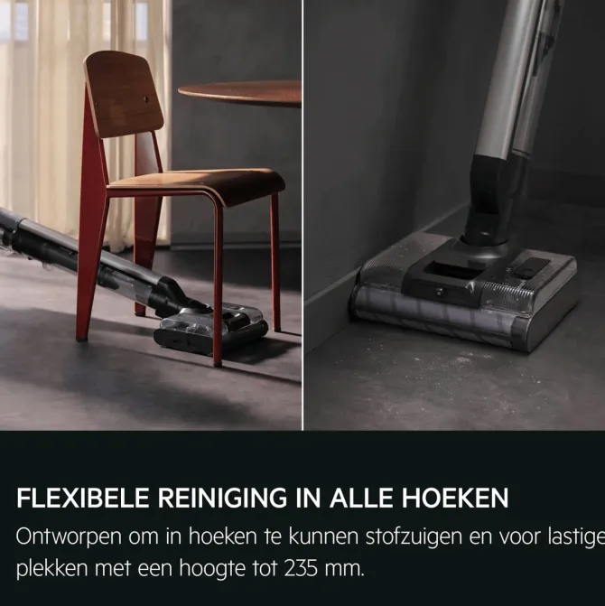 8000 Steelstofzuiger tot 80 min gebruiksduur