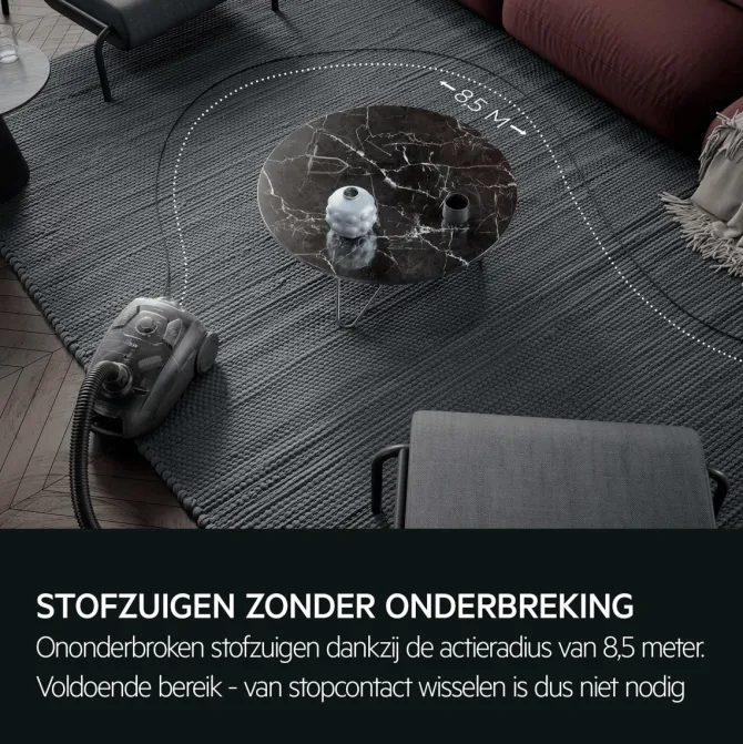 5000 Stofzuiger Met stofzak - 78 dB