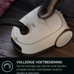 6000 Stofzuiger Met stofzak - 73 dB - Parketzuigmond - Turbozuigmond