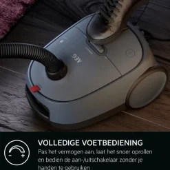 6000 Stofzuiger Met stofzak - 73 dB - Parketzuigmond - Turbozuigmond