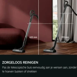 8000 Stofzuiger Met stofzak - 69 dB - Turbozuigmond