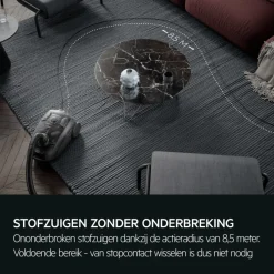 5000 Stofzuiger Met stofzak - 78 dB - Turbozuigmond