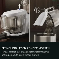 5000 Stofzuiger Zonder stofzak - 78 dB - Turbozuigmond
