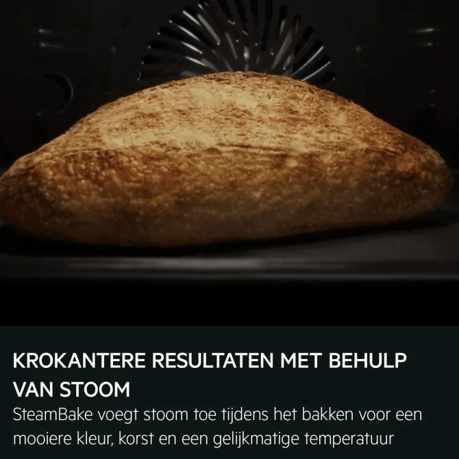 5000 SurroundCook met SteamBake Heteluchtoven met stoomondersteuning met pyrolysereiniging