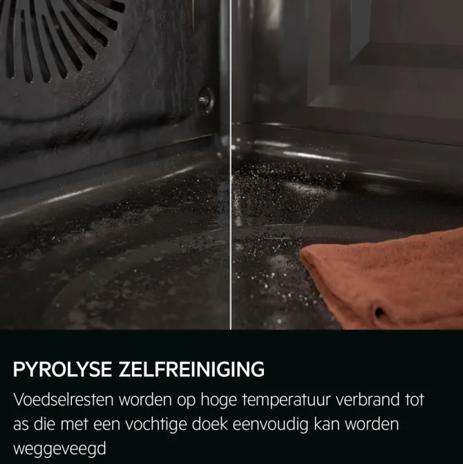 5000 SurroundCook met SteamBake - Heteluchtoven met stoomondersteuning met pyrolysereiniging