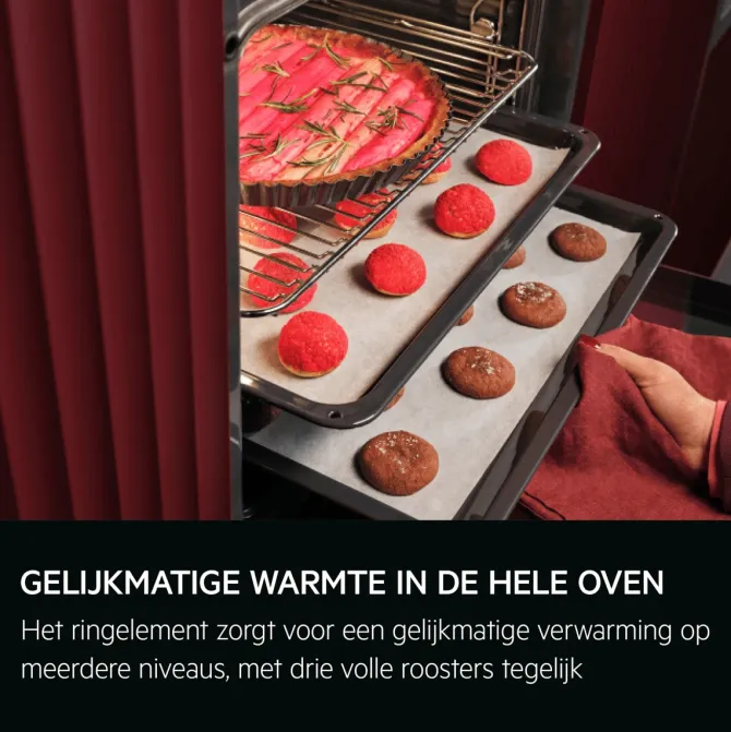 5000 SurroundCook met SteamBake Heteluchtoven met stoomondersteuning met pyrolysereiniging