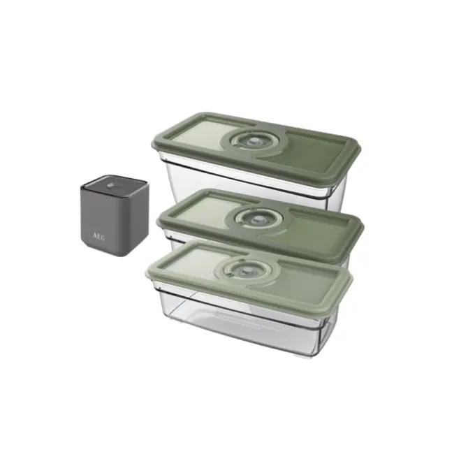 Vacuüm Fresh Kit - Vacuümpomp met 3 bewaardozen