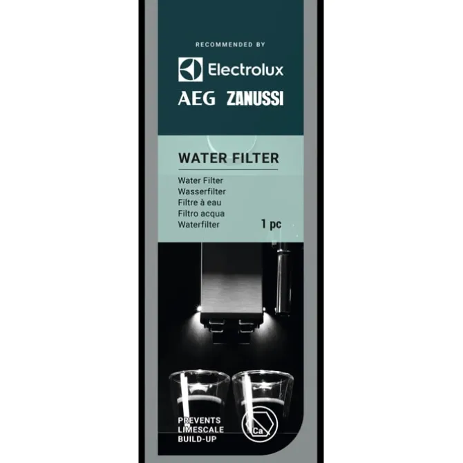 Waterfilter voor inbouw koffiemachine
