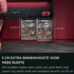 9000 XXL Max Inbouwvaatwasser ComfortLift®